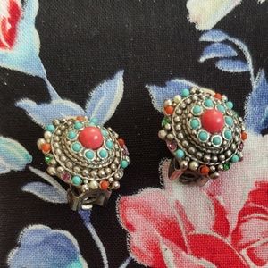 Vintage Graziano clip on earrings